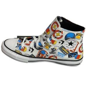 Converse CTAS HI Sneaker Shoes Sz 4 Junior